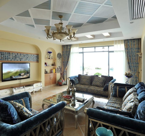 客厅风水:客厅尖角的化解之法